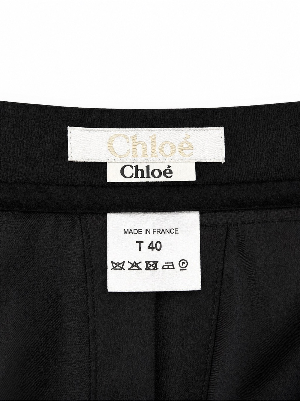 Chloé Black Tailored Trousers